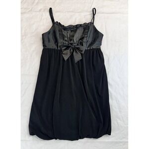 Jessica McClintock Coquette Black Dress Girls 14